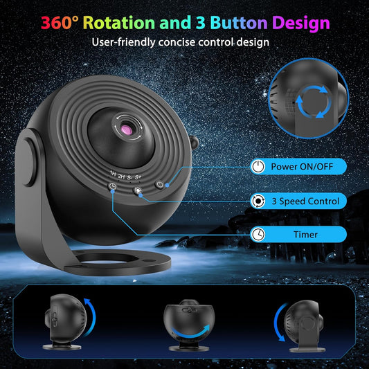 Realistic Galaxy Projector
