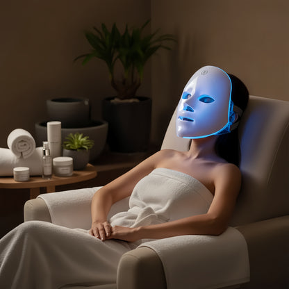 7 in 1 LED Light Therapy Face Mask